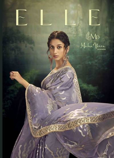 Elle By Mahaveera Designer Festive Wear Saree Collection